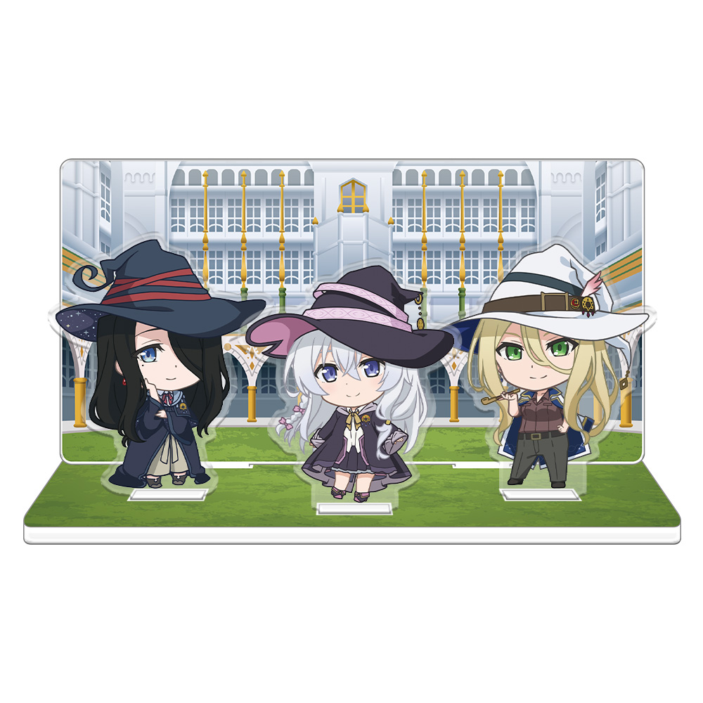 魔女の旅々 アクリルジオラマA[イレイナ・フラン・シーラ]