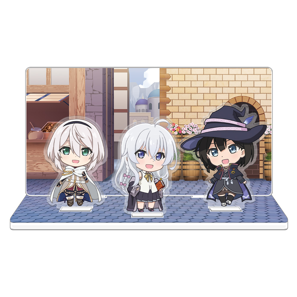 魔女の旅々 アクリルジオラマB[イレイナ・サヤ・アムネシア]