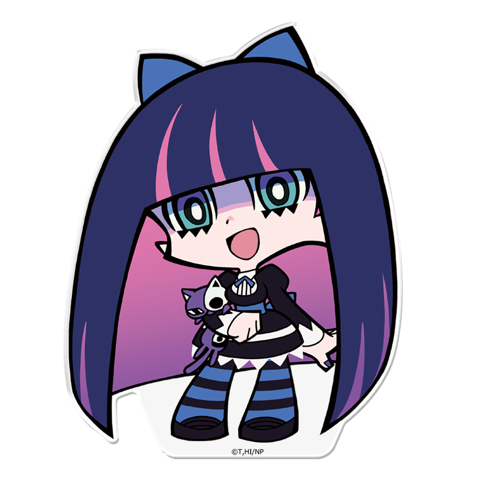 New PANTY & STOCKING with GARTERBELT メタリック缶バッジ2個セット