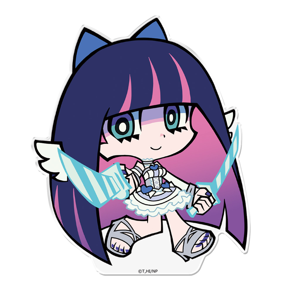 New PANTY & STOCKING with GARTERBELT ぷにこれ！アクリルフィギュア(スタンド付) ストッキング 天使ver.