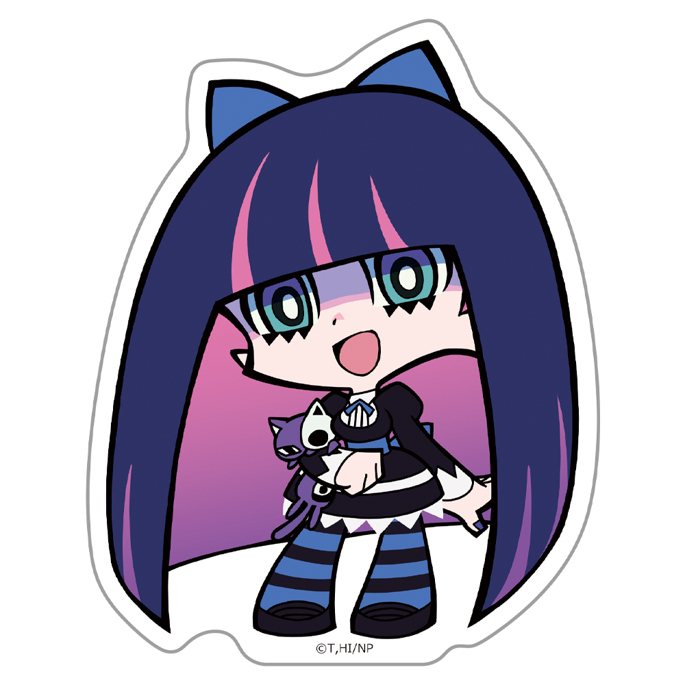 New PANTY & STOCKING with GARTERBELT メタリック缶バッジ2個セット