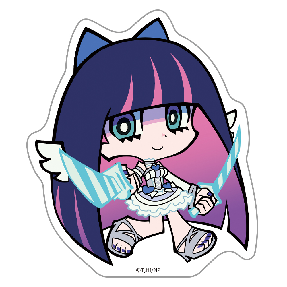 New PANTY & STOCKING with GARTERBELT ホログラム缶バッジ2個セット