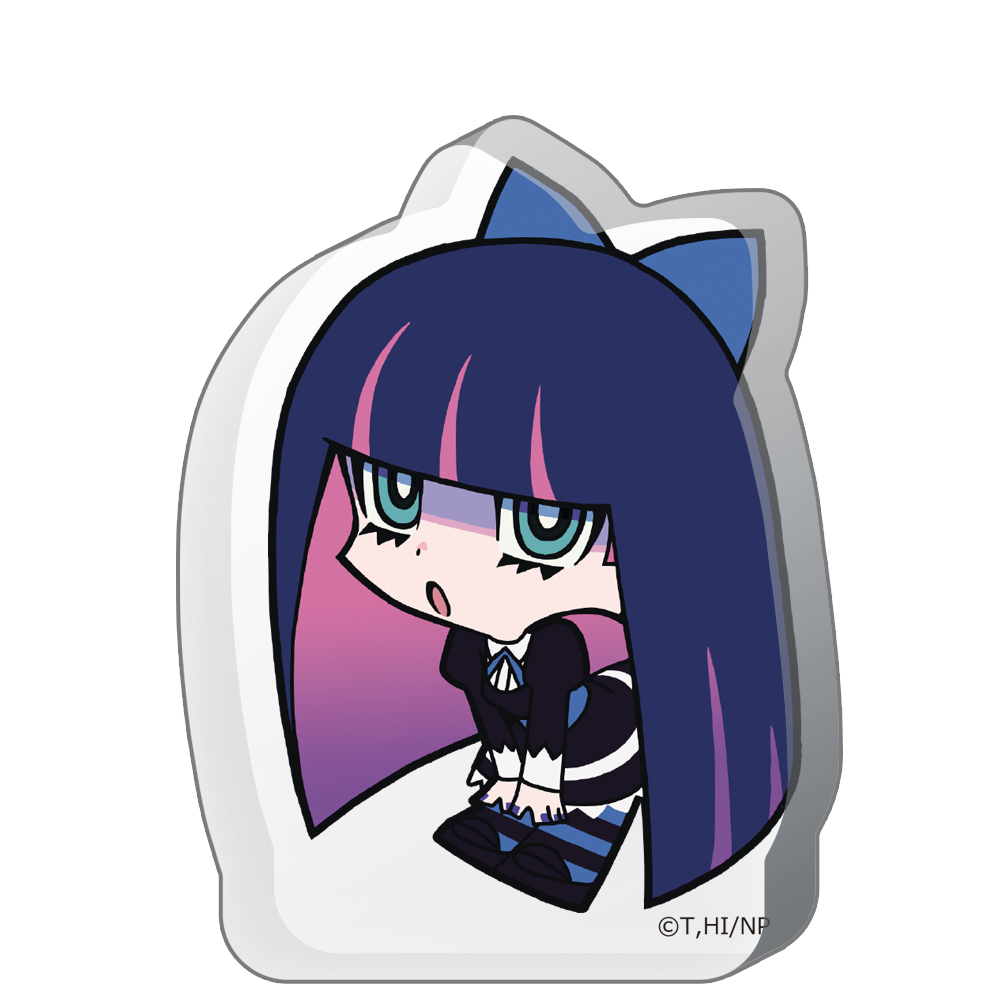 New PANTY & STOCKING with GARTERBELT メタリック缶バッジ2個セット