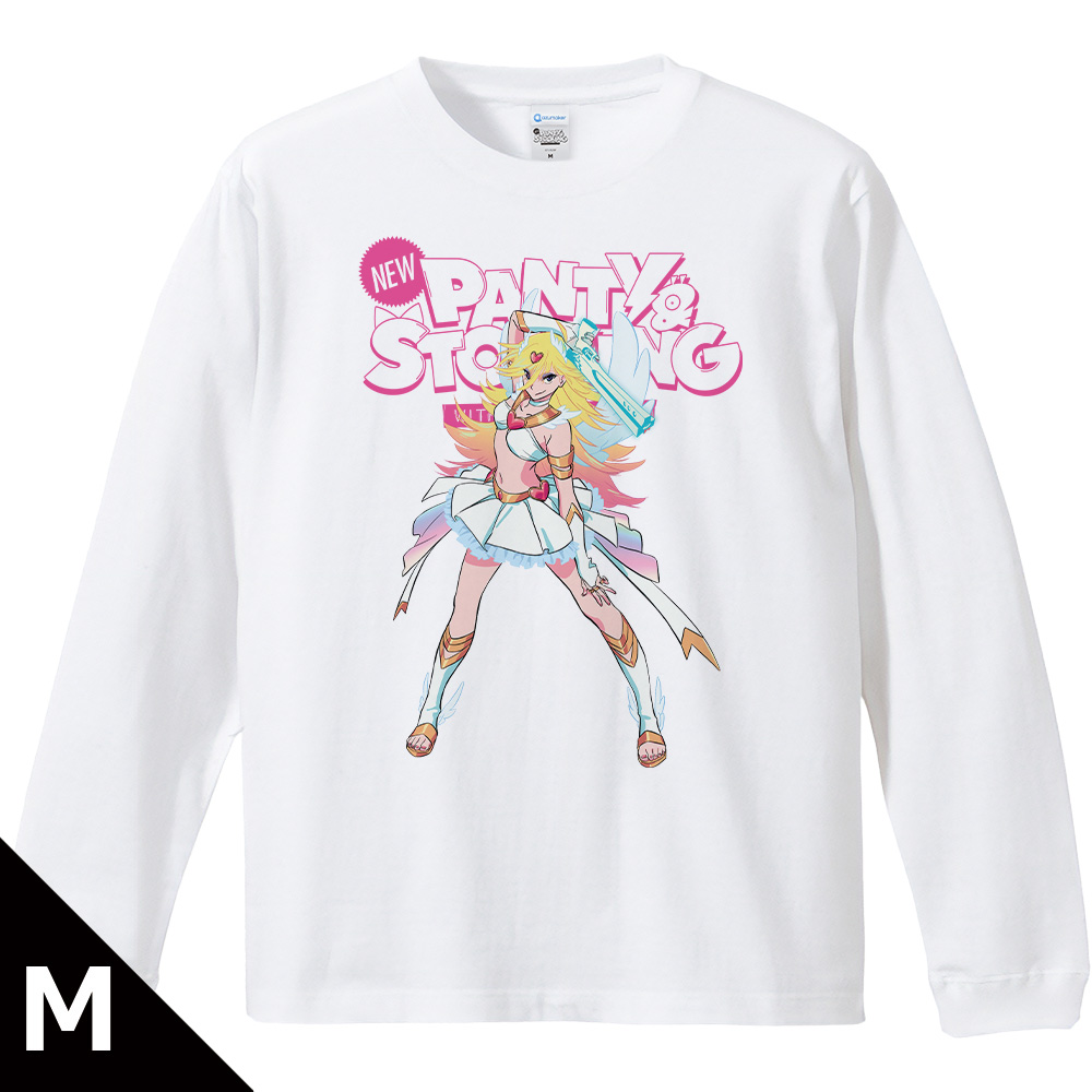 New PANTY & STOCKING with GARTERBELT リブ付ロングスリーブTシャツ パンティ リアル等身ver. Mサイズ