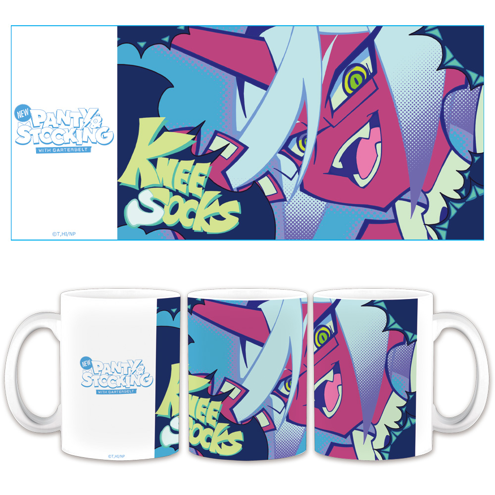 New PANTY & STOCKING with GARTERBELT マグカップ ニーソックス
