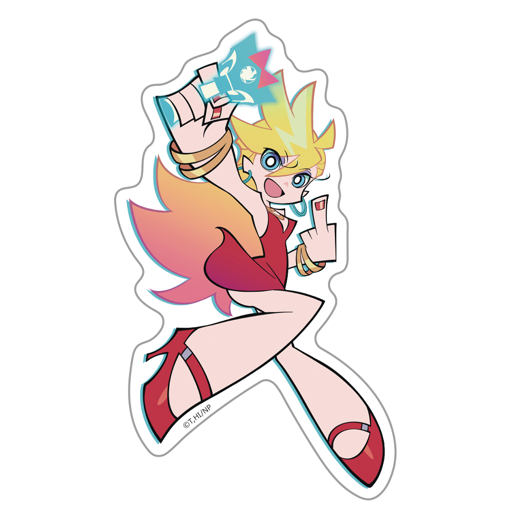 New PANTY & STOCKING with GARTERBELT ダイカットステッカー パンティ キービジュアルver.