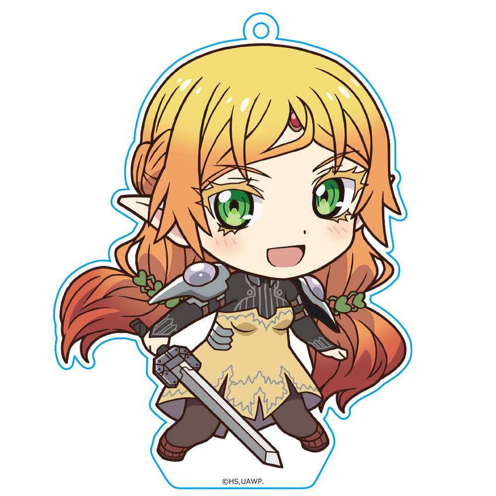 異世界おじさん ぷにこれ！キーホルダー(スタンド付) メイベル 