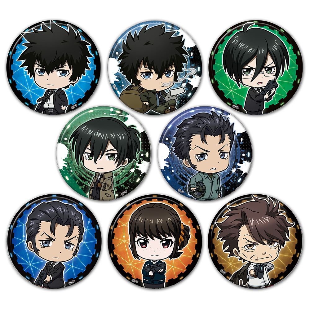 Psycho Pass サイコパス Sinners Of The System トレーディング缶バッジ Box