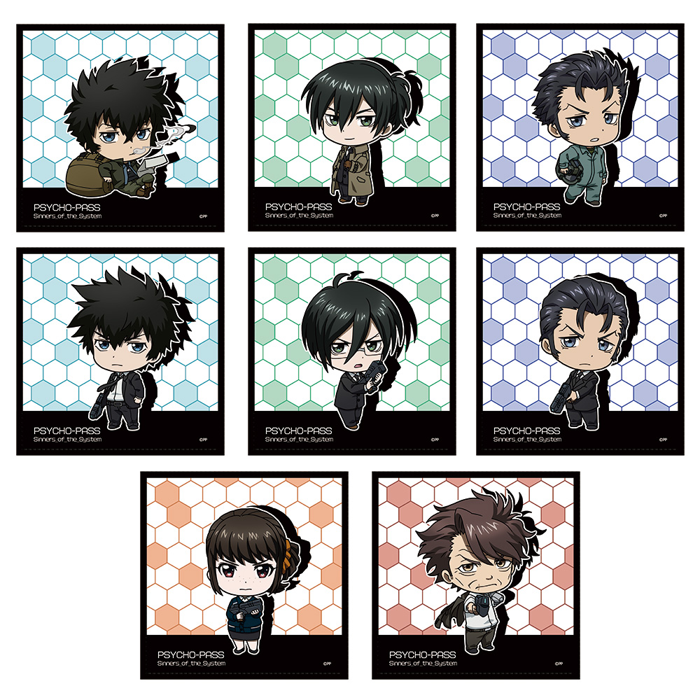 Psycho Pass サイコパス Sinners Of The System ハンドタオルコレクション Box