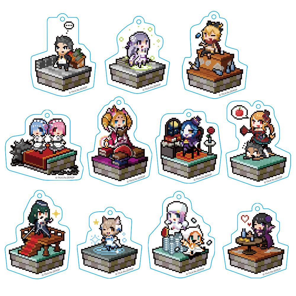 Re:ゼロから始める異世界生活　トレーディングヴィネットアクリルキーホルダー (BOX)