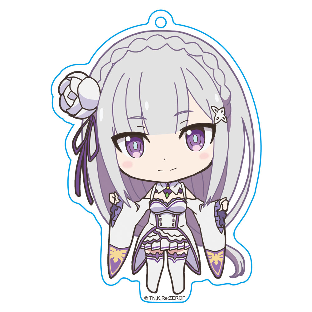 Re:ゼロから始める異世界生活　ぷちこれ！アクリルキーホルダー　エミリアA