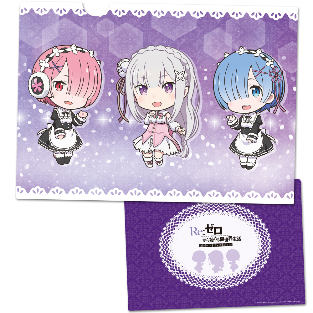 OVA Re：ゼロから始める異世界生活 Memory Snow クリアファイルB