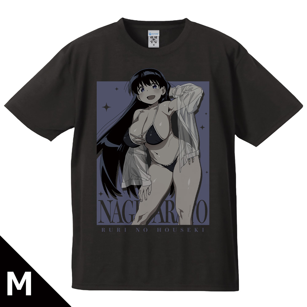 瑠璃の宝石 Tシャツ 荒砥 凪 水着ver. Mサイズ【描き下ろし】