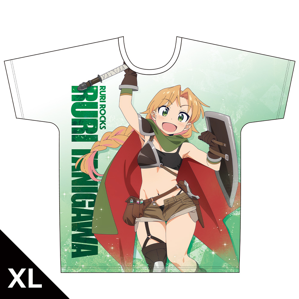 瑠璃の宝石 フルグラフィックTシャツ 谷川 瑠璃 RPG衣装ver. XLサイズ【描き下ろし】