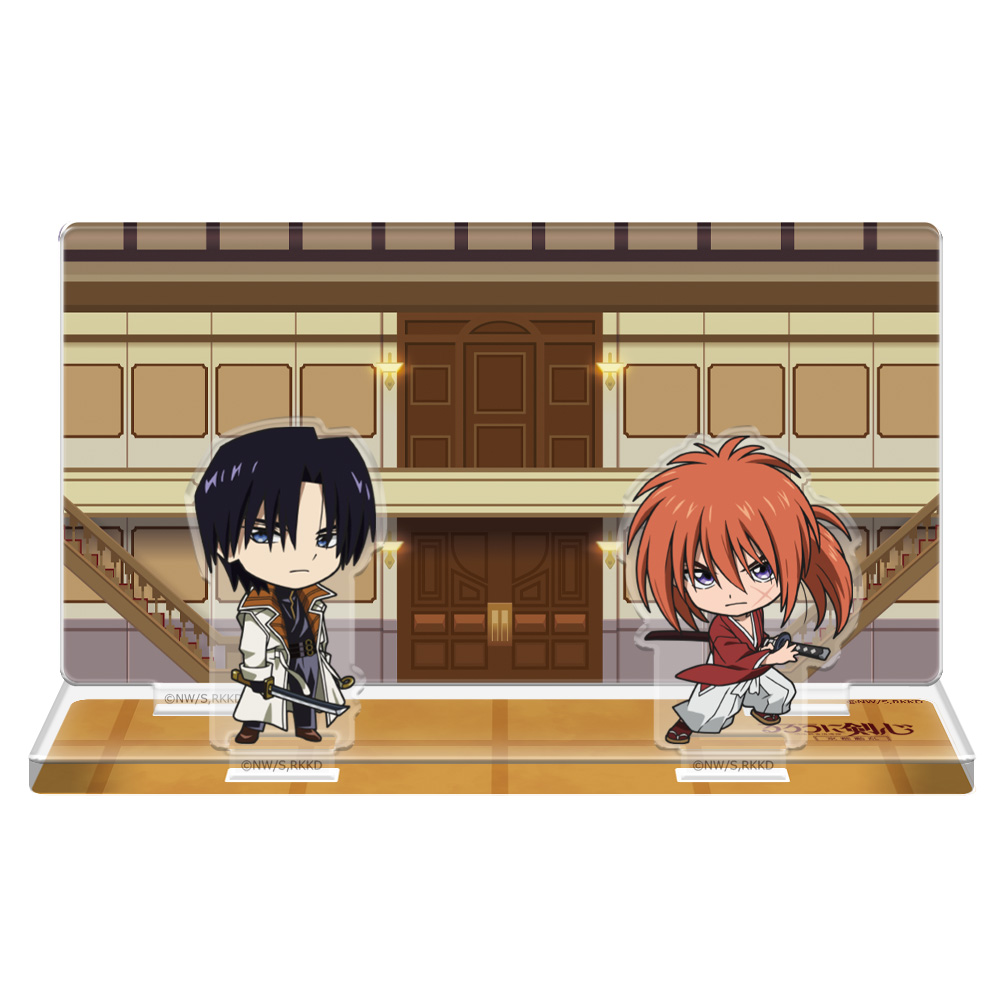 TVアニメ「るろうに剣心 －明治剣客浪漫譚－ 京都動乱」 アクリルジオラマ 剣心VS蒼紫