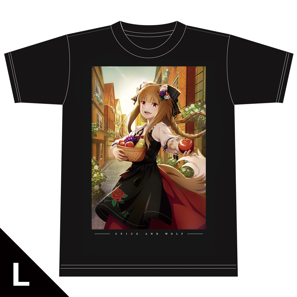 TVアニメ「狼と香辛料」 Tシャツ［ホロ］ Lサイズ