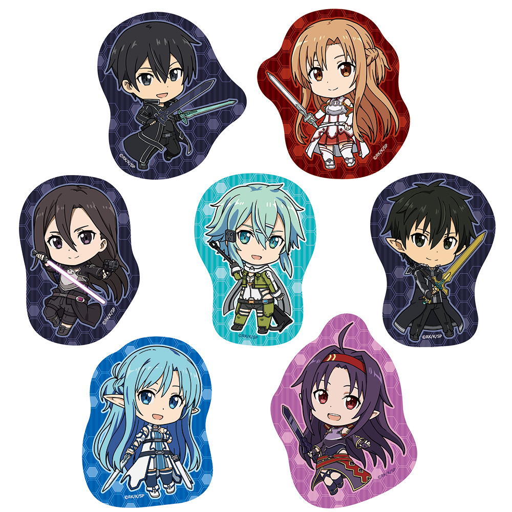 ソードアート・オンライン ダイカットハンドタオルコレクション vol.1(BOX)