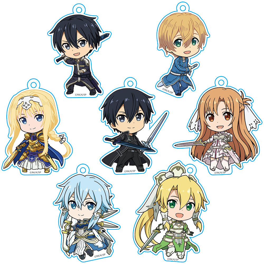 ソードアート・オンライン アリシゼーション War of Underworld トレーディングアクリルチェーン vol.2(BOX)