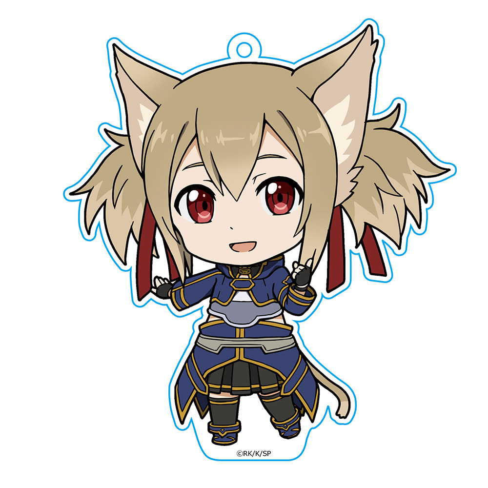 ソードアート・オンライン ぷにこれ！キーホルダー(スタンド付) シリカ[アリシゼーション War of Underworld]