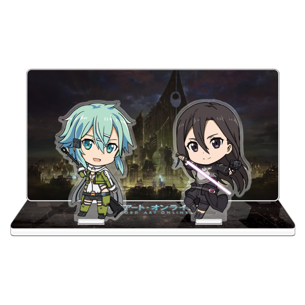 ソードアート・オンラインII アクリルジオラマA[キリト＆シノン] 《ファントム・バレット》