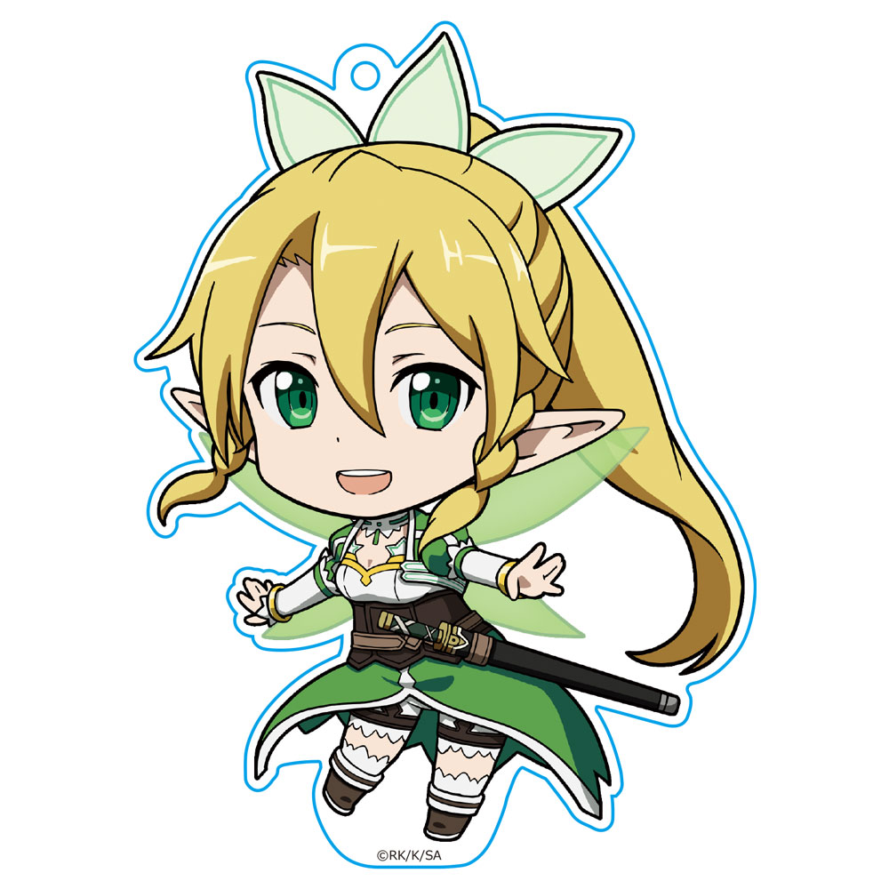 ソードアート・オンライン ぷにこれ！キーホルダー(スタンド付) リーファ[キャリバー]