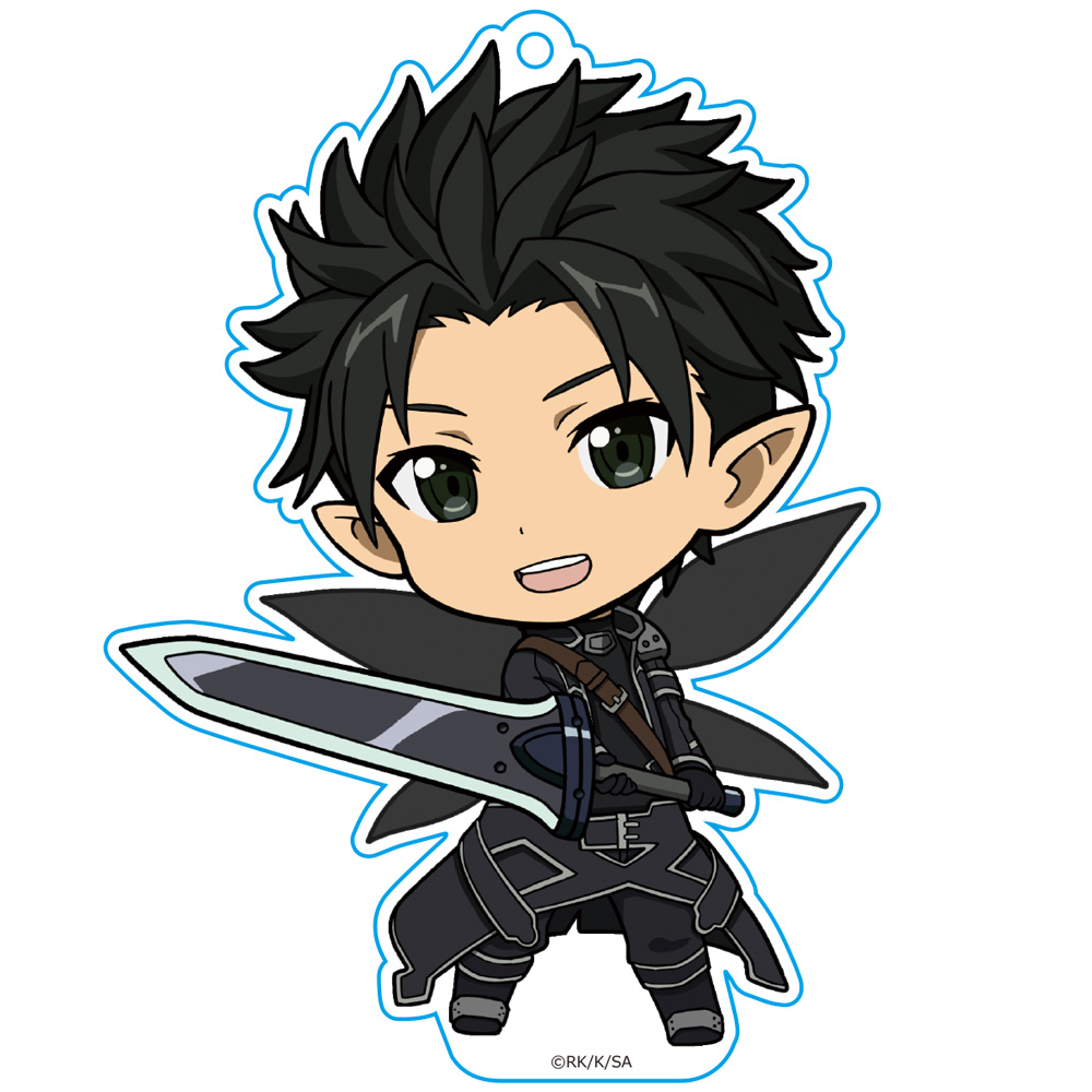 ソードアート・オンライン ぷにこれ！キーホルダー(スタンド付) キリト[フェアリィ・ダンス]