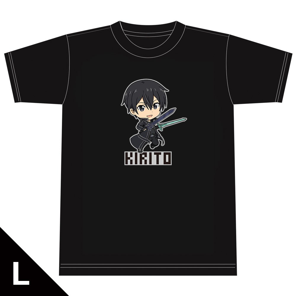 ソードアート・オンライン Tシャツ［キリト］ Lサイズ