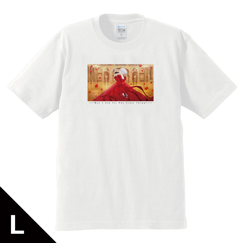 TVアニメ『最後にひとつだけお願いしてもよろしいでしょうか』 Tシャツ スカーレット ティザービジュアルver. Lサイズ