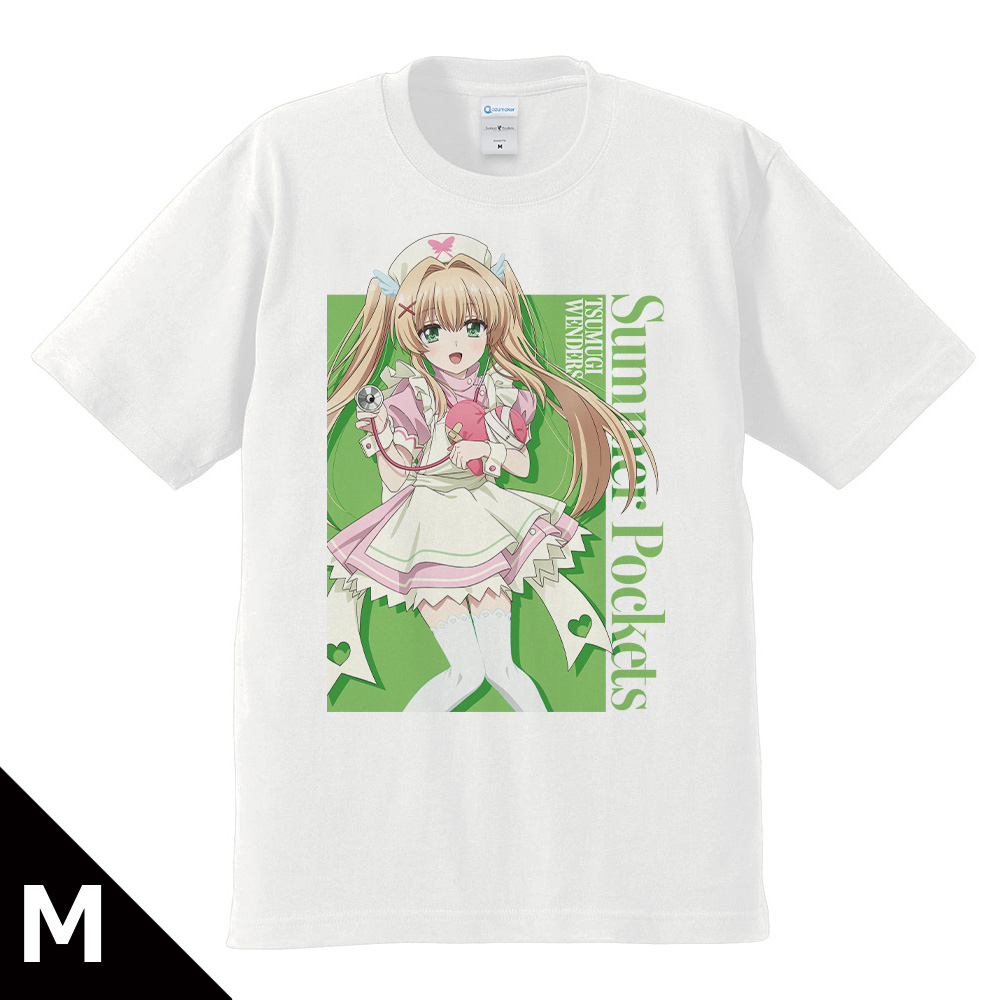 TVアニメ 『Summer Pockets』 Tシャツ 紬 ヴェンダース ナースメイドver. Mサイズ 【描き下ろし】