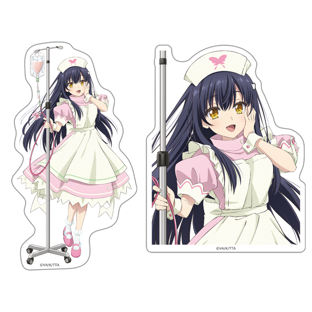 TVアニメ 『Summer Pockets』 ダイカットステッカーセット 久島 鴎 ナースメイドver. 【描き下ろし】