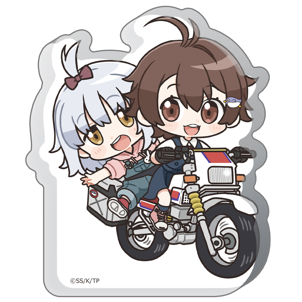 終末ツーリング 厚みアクリルスタンド ヨーコ＆アイリ