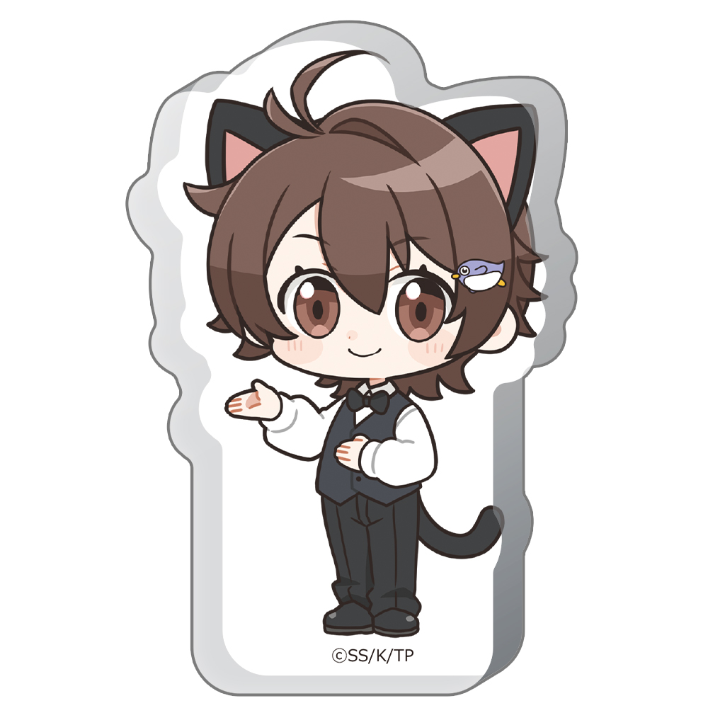 終末ツーリング 厚みアクリルスタンド ヨーコ 執事ver.