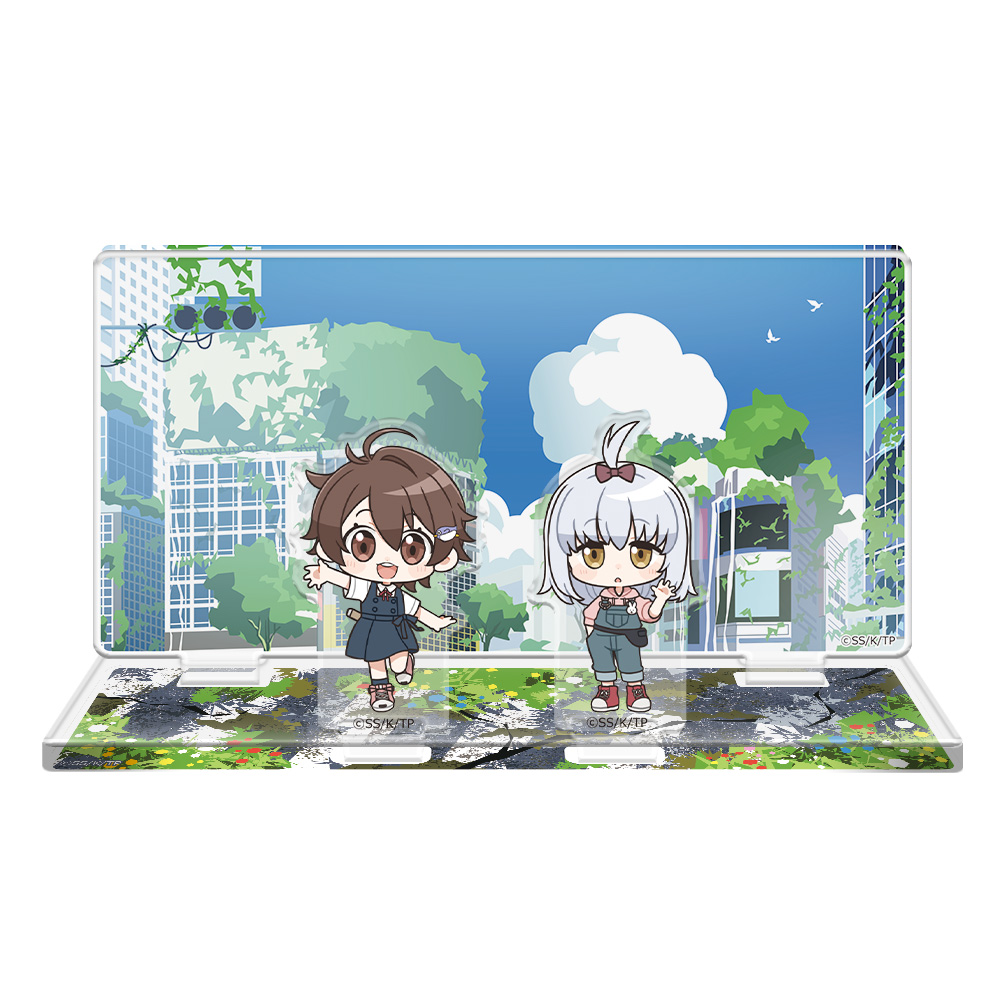 終末ツーリング アクリルジオラマ ヨーコ＆アイリ