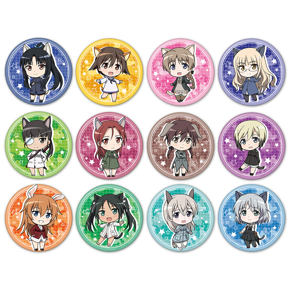 第501統合戦闘航空団 ストライクウィッチーズ ROAD to BERLIN トレーディング缶バッジ(BOX)