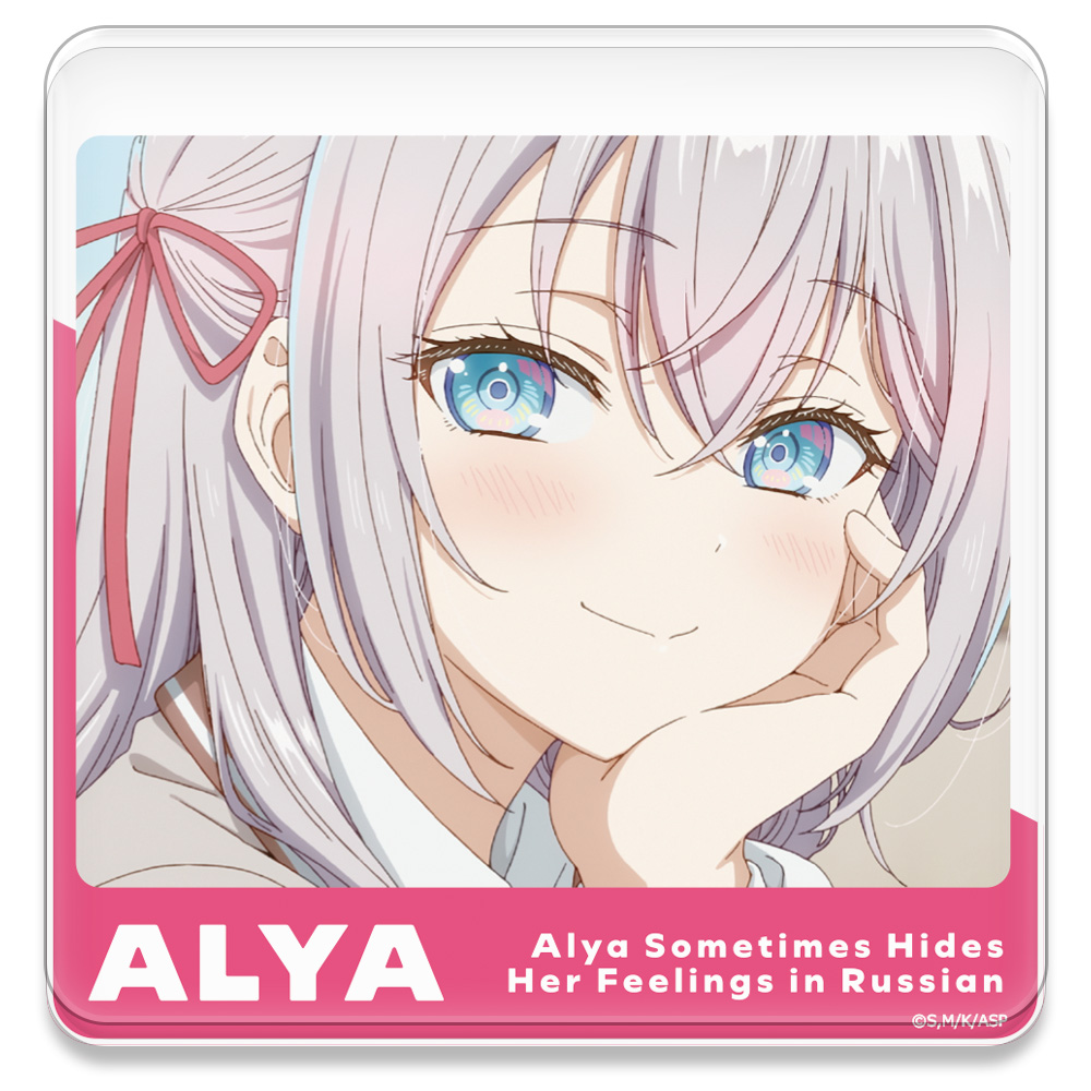 時々ボソッとロシア語でデレる隣のアーリャさん アクリルコースター (スタンド付) アーリャ vol.1