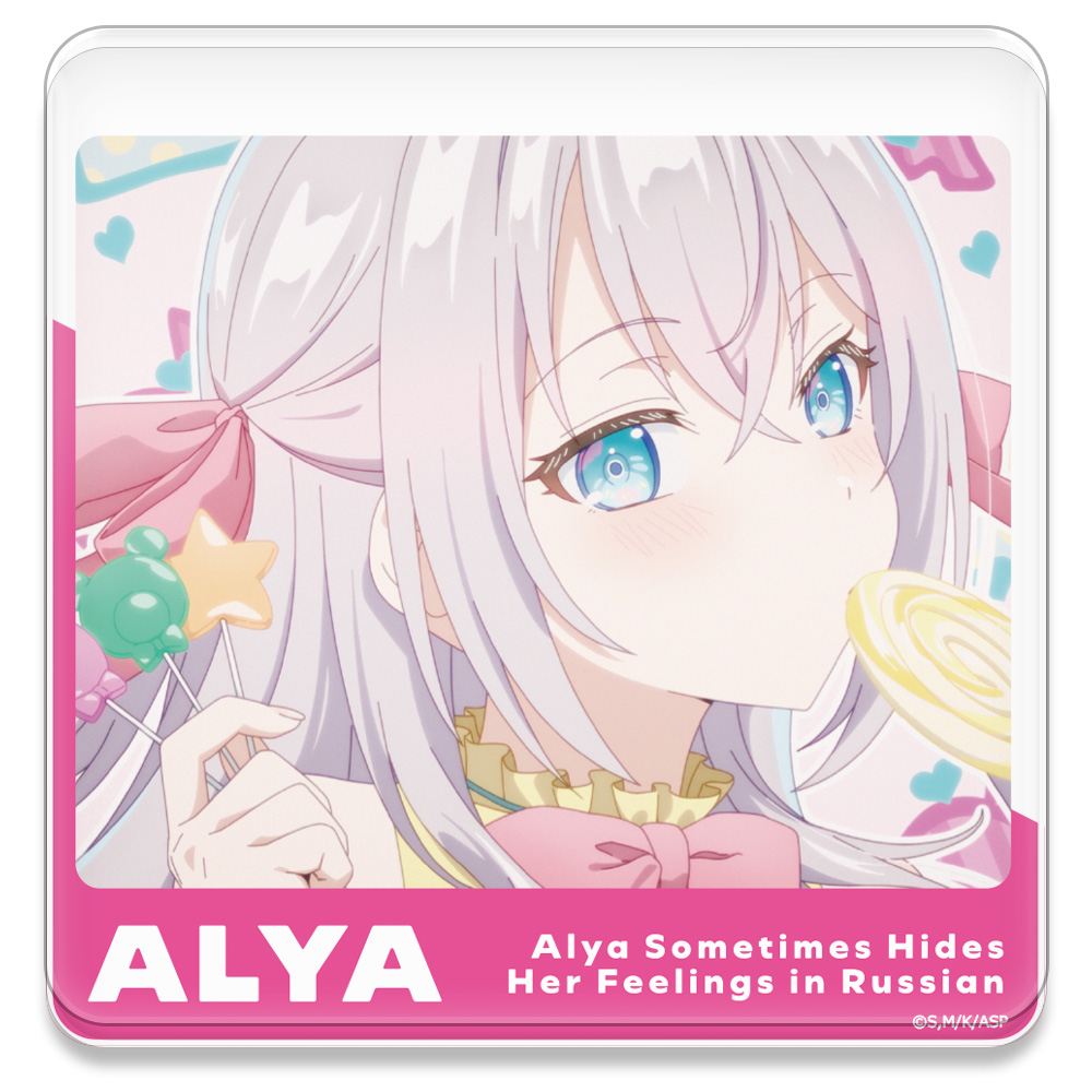 時々ボソッとロシア語でデレる隣のアーリャさん アクリルコースター (スタンド付) アーリャ vol.3