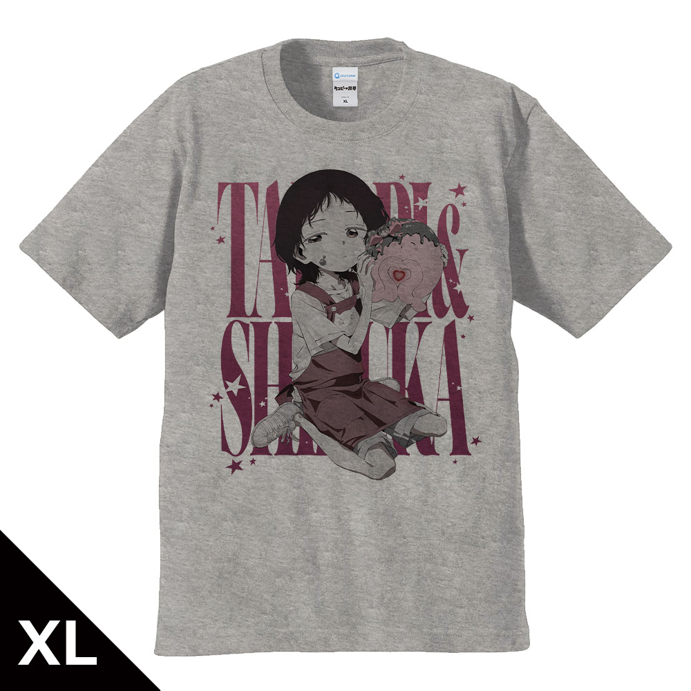 タコピーの原罪 Tシャツ しずか＆タコピー バレンタインver. XLサイズ
