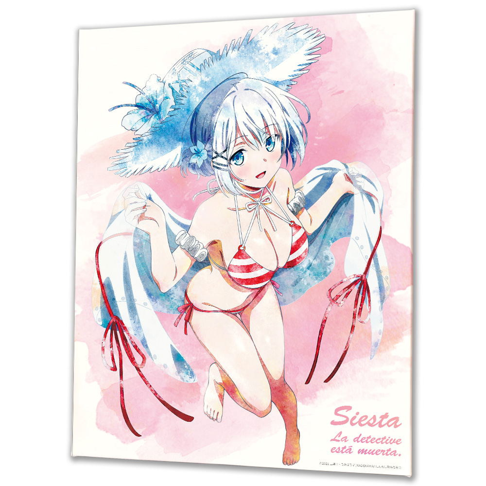 探偵はもう、死んでいる。 F6キャンバスアート［シエスタ］【描き下ろし】