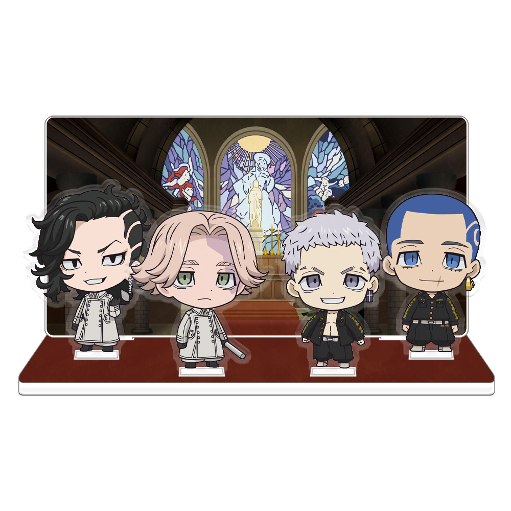 TVアニメ『東京リベンジャーズ』 アクリルジオラマC［三ツ谷＆八戒＆イヌピー＆ココ］