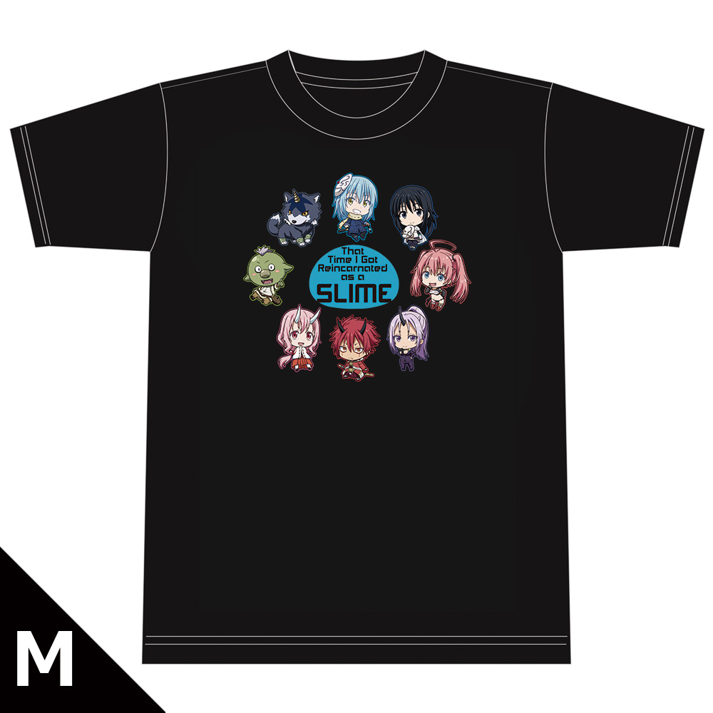 転生したらスライムだった件　Tシャツ［デフォルメキャラ］ Mサイズ