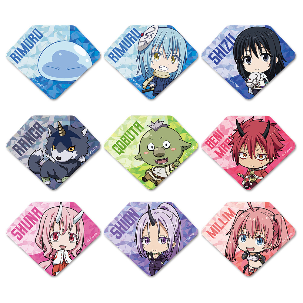 転生したらスライムだった件　トレーディングプリズムバッジ(BOX)