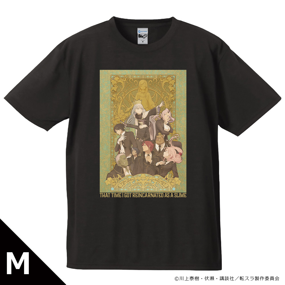 転生したらスライムだった件 Tシャツ 集合ver. Mサイズ
