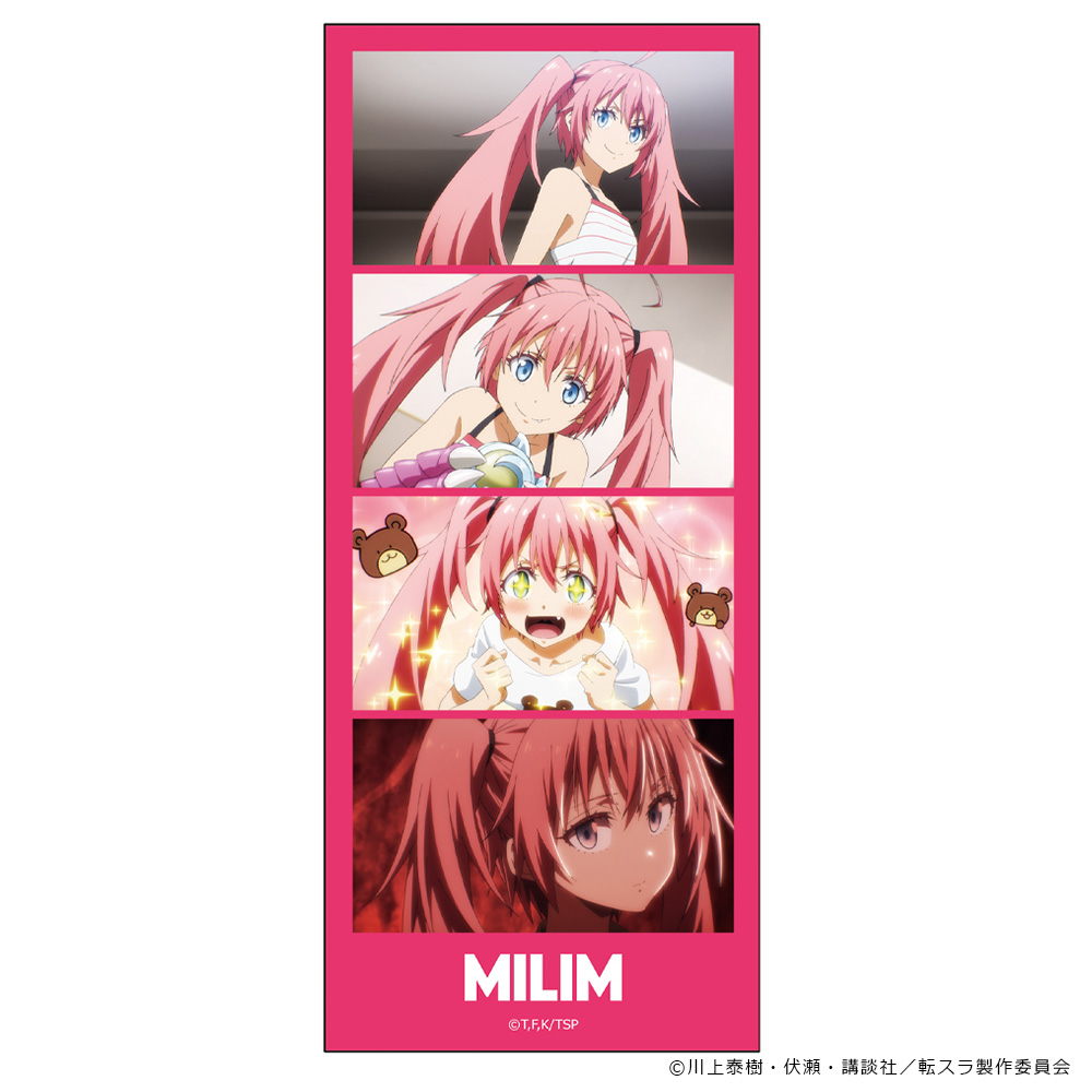 転生したらスライムだった件 フォトグレイ風ステッカー ミリム