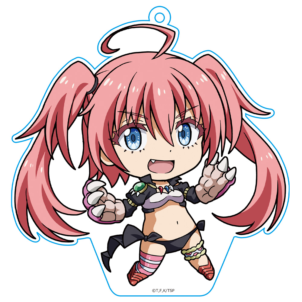 転生したらスライムだった件 ぷにこれ！キーホルダー(スタンド付) ミリム ドラゴンナックルver.