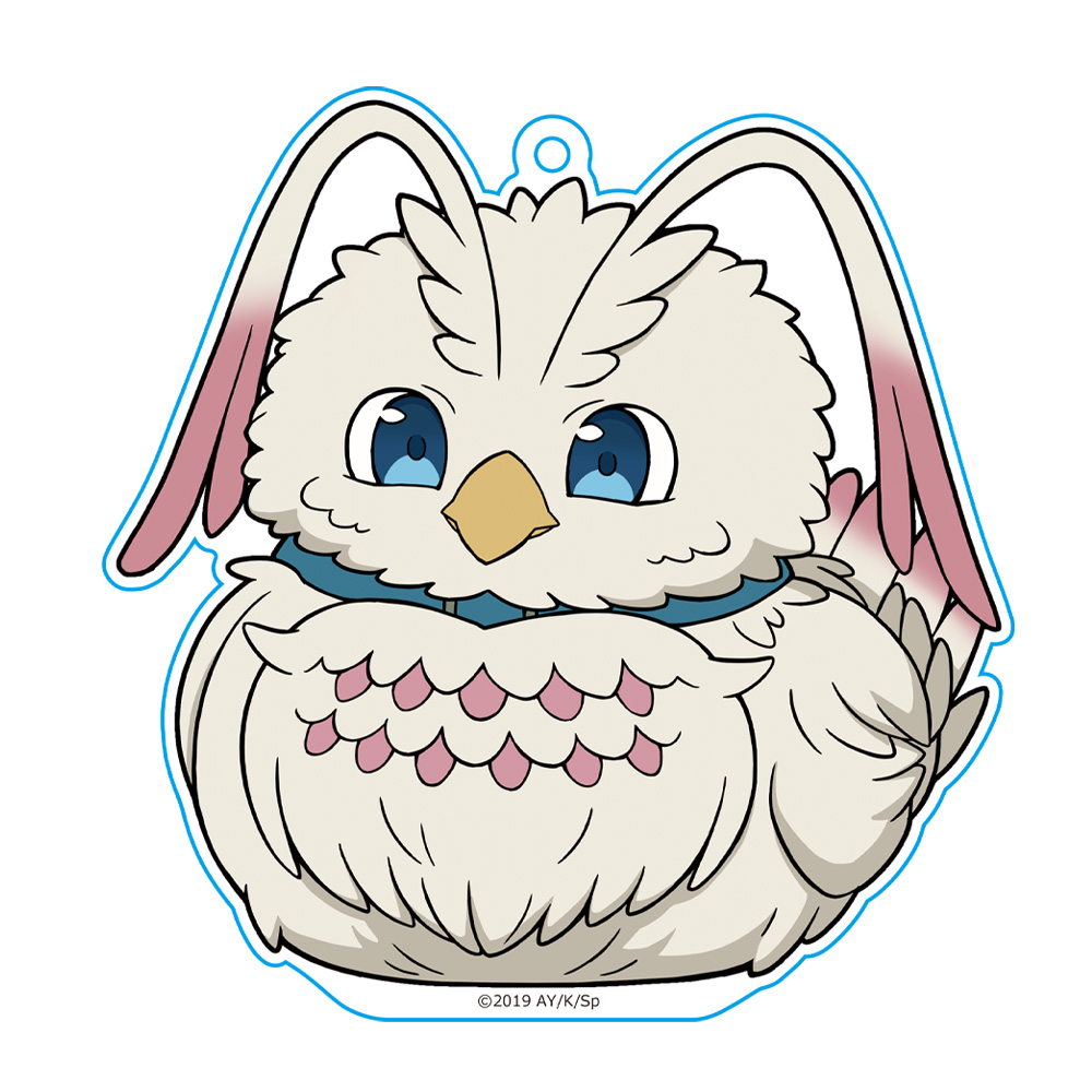 盾の勇者の成り上がり ぷにこれ！キーホルダー(スタンド付) フィーロ（フィロリアルVer.）