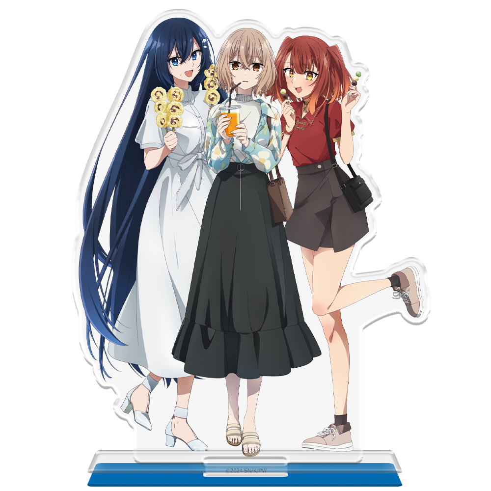 TVアニメ『私を喰べたい、ひとでなし』 アクリルキャラスタンド 比名子＆汐莉＆美胡