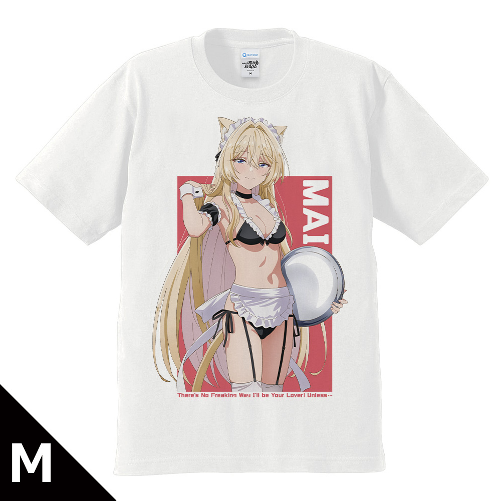 わたしが恋人になれるわけないじゃん、ムリムリ!（※ムリじゃなかった!?） Tシャツ 王塚 真唯 猫耳水着メイドver. Mサイズ【描き下ろし】