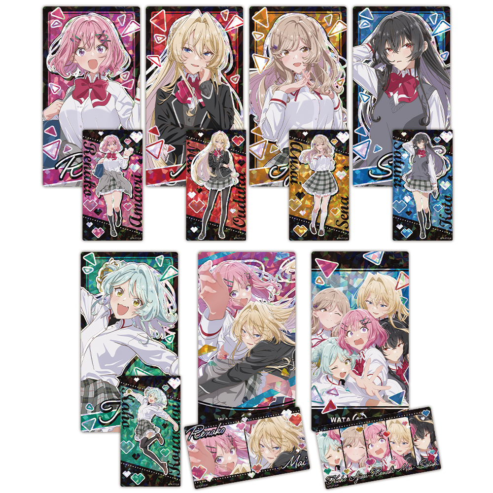 【レア商品】わたしが恋人になれるわけないじゃん、ムリムリ　ミニ色紙　ポストカード わたしが恋人になれるわけないじゃん、ムリムリ!（※ムリじゃなかった