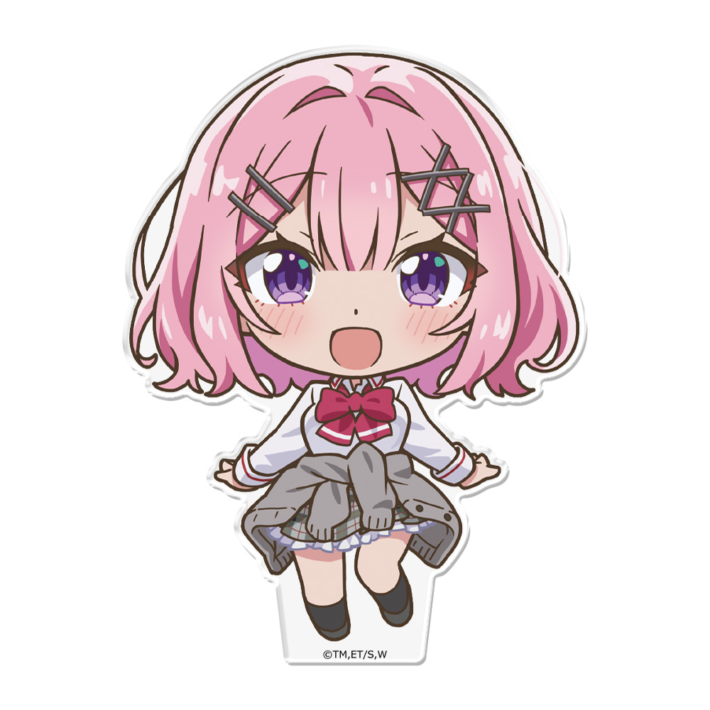 わたしが恋人になれるわけないじゃん、ムリムリ!（※ムリじゃなかった!?） ぷにこれ！アクリルフィギュア(スタンド付) 甘織 れな子