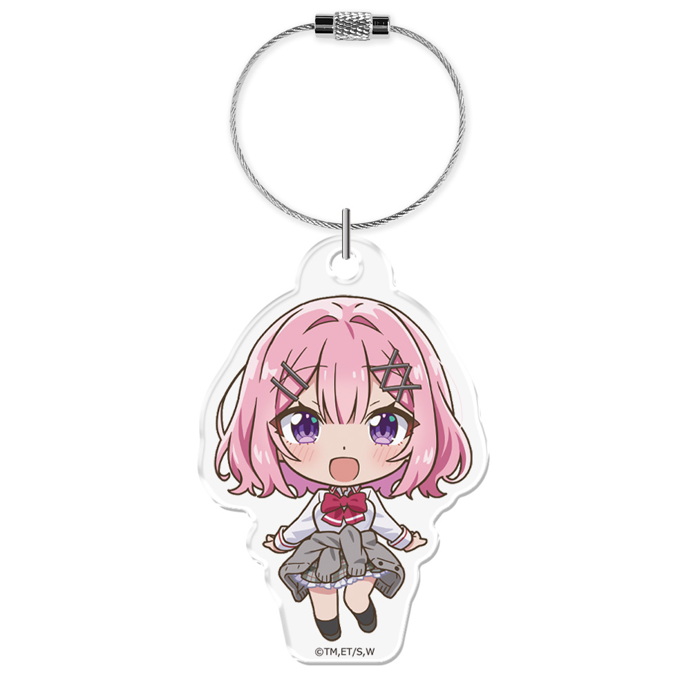 わたしが恋人になれるわけないじゃん、ムリムリ!（※ムリじゃなかった!?） アクリルキーリング 甘織 れな子